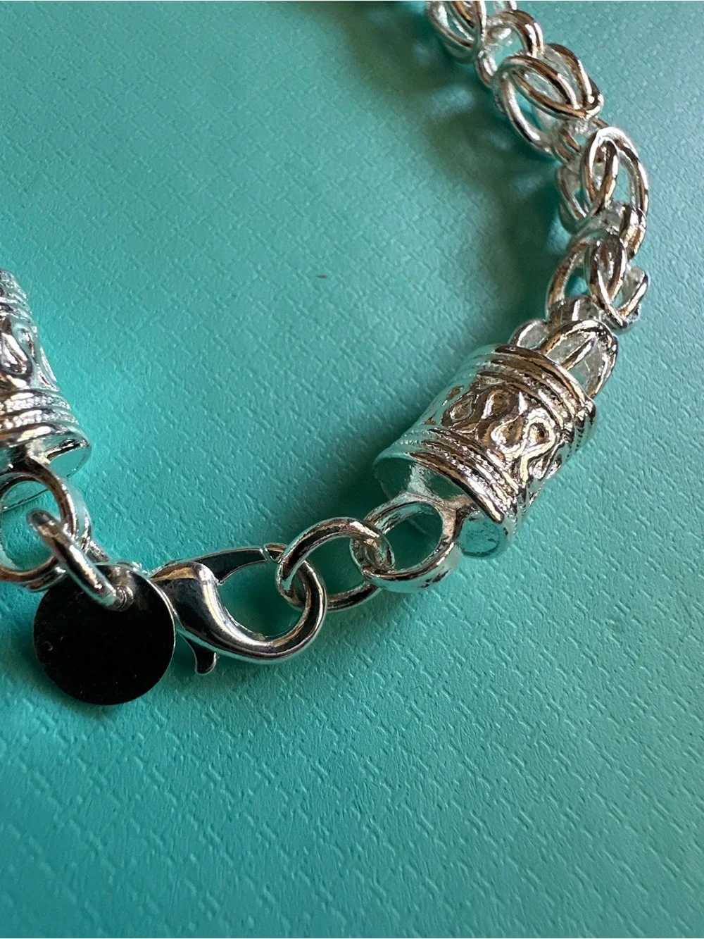 Vintage Stackable Byzantine Link Bracelet